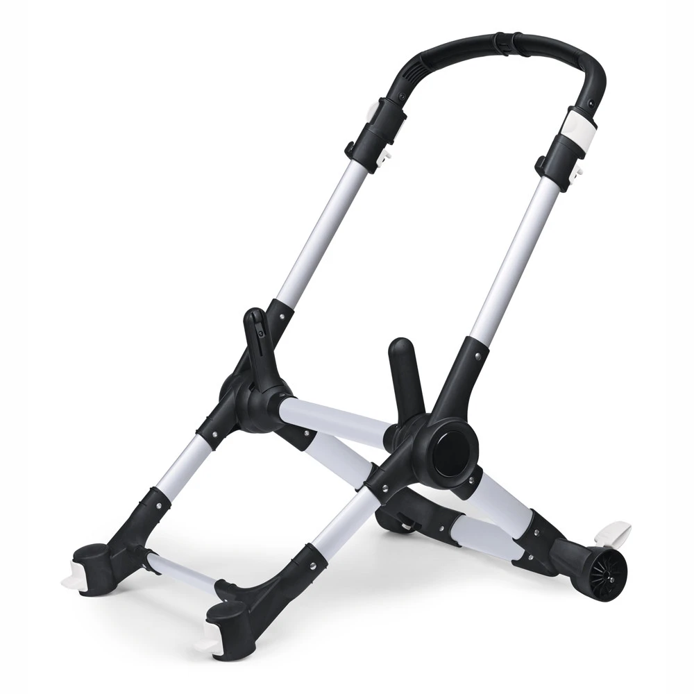 Bugaboo Buffalo+ Onderstel Alu/Silver Leatherlook (onderdeel)
