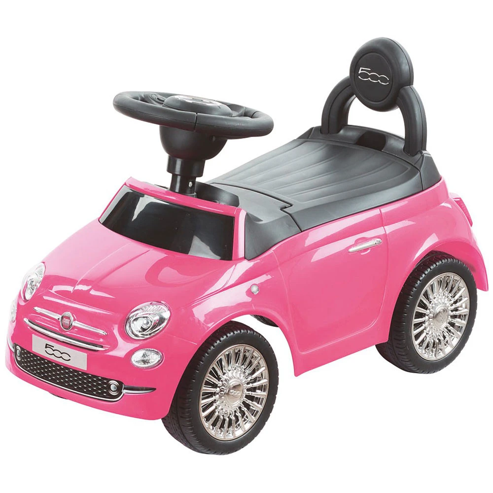 Loopauto Fiat 500 Roze