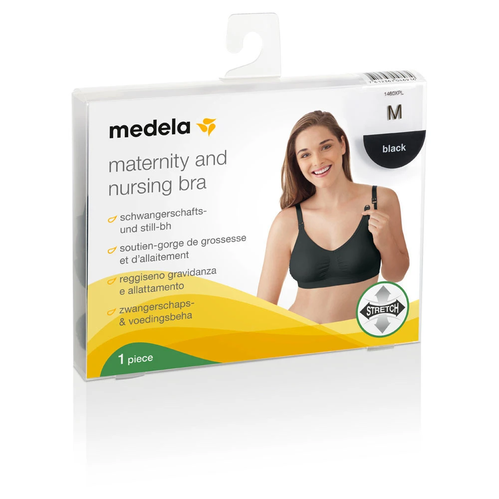 Medela Zwangerschaps- & Voedingsbeha Comfort Zwart S - Afbeelding 2