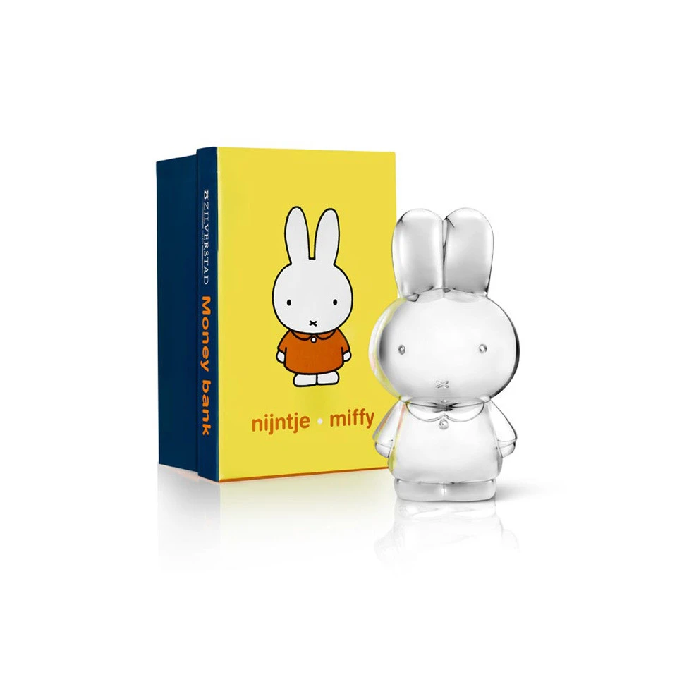 Zilverstad Spaarpot Nijntje Verzilverd - Afbeelding 2