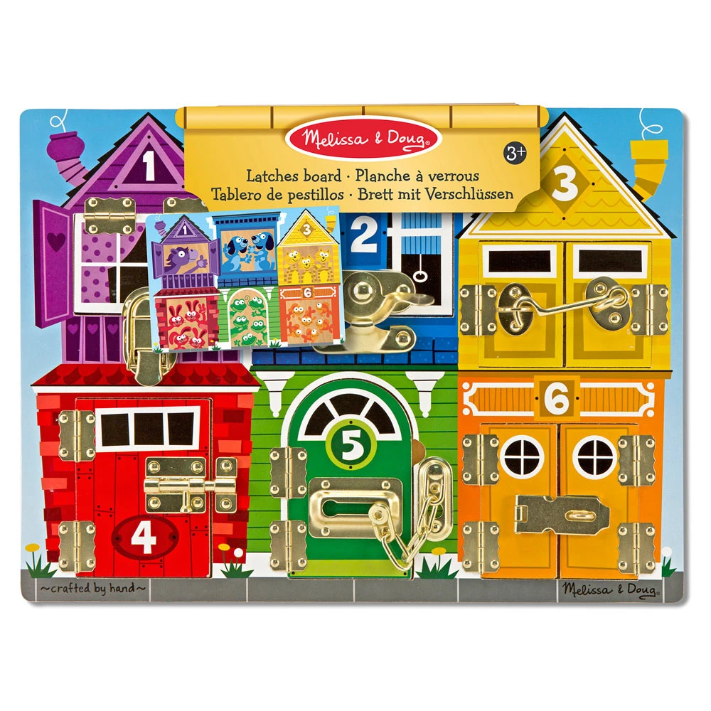 Melissa & Doug Speelbord Sloten En Grendels