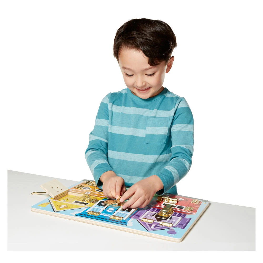 Melissa & Doug Speelbord Sloten En Grendels - Afbeelding 5