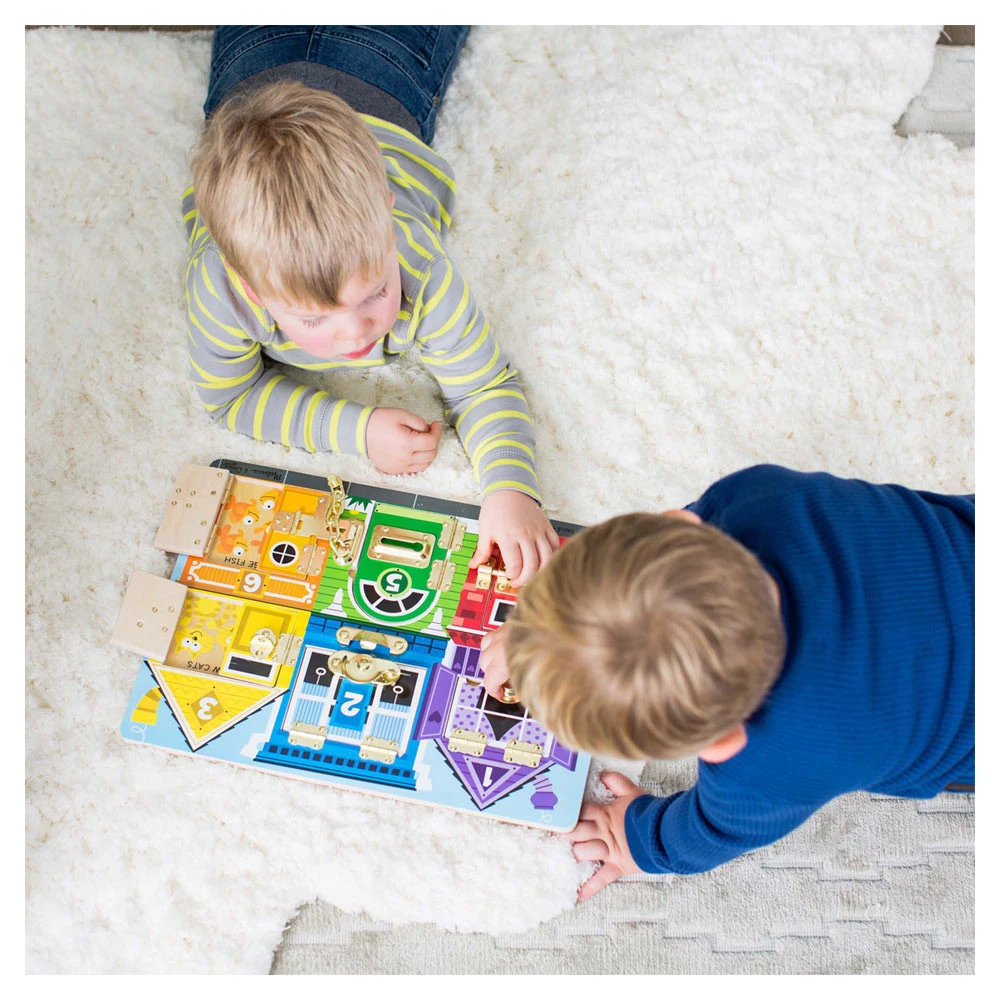 Melissa & Doug Speelbord Sloten En Grendels - Afbeelding 7