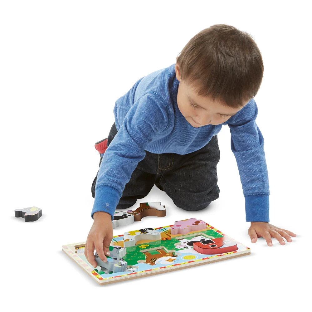 Melissa & Doug Houten Puzzel Boerderij - Afbeelding 2