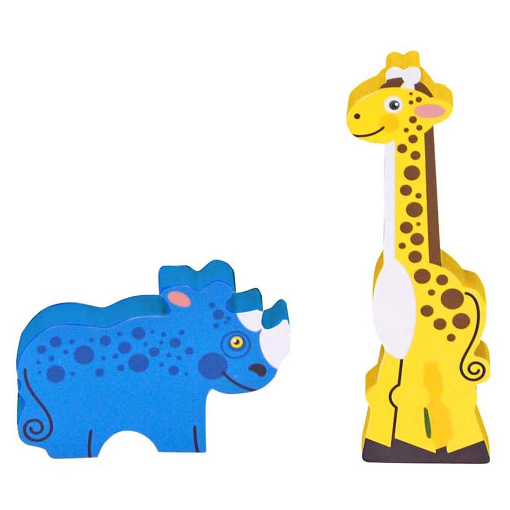Melissa & Doug Houten Puzzel Safari - Afbeelding 3