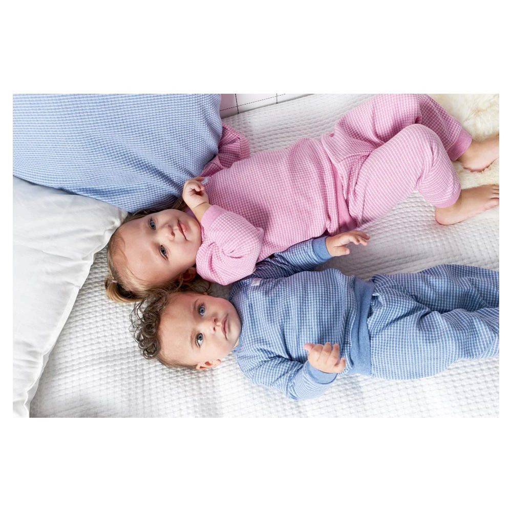 Feetje Pyjama Wafel Pink Melange - Afbeelding 3