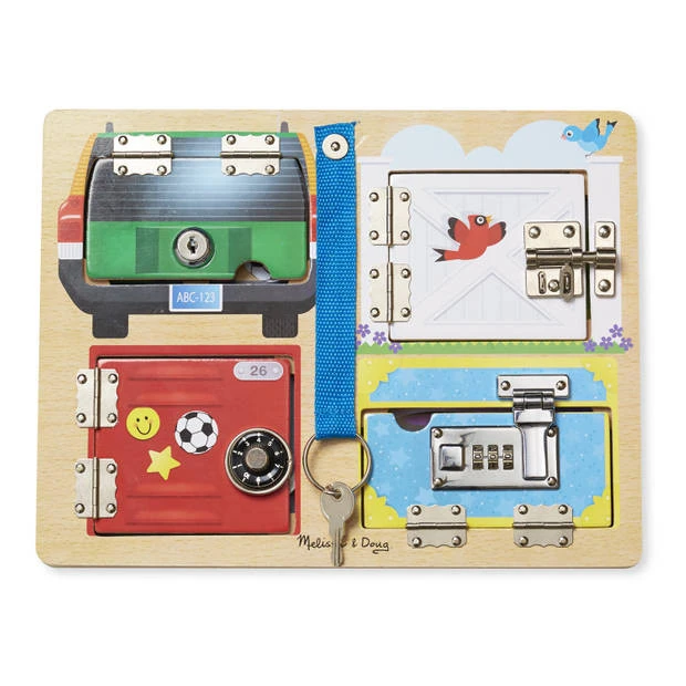 Melissa & Doug Speelbord 'Achter Slot En Grendel'
