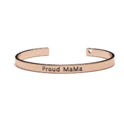 Proud MaMa Bangle Armband Rose Goud
