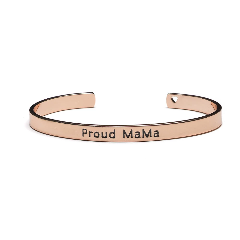 Proud MaMa Bangle Armband Rose Goud