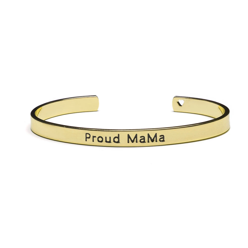 Proud MaMa Bangle Armband Goud