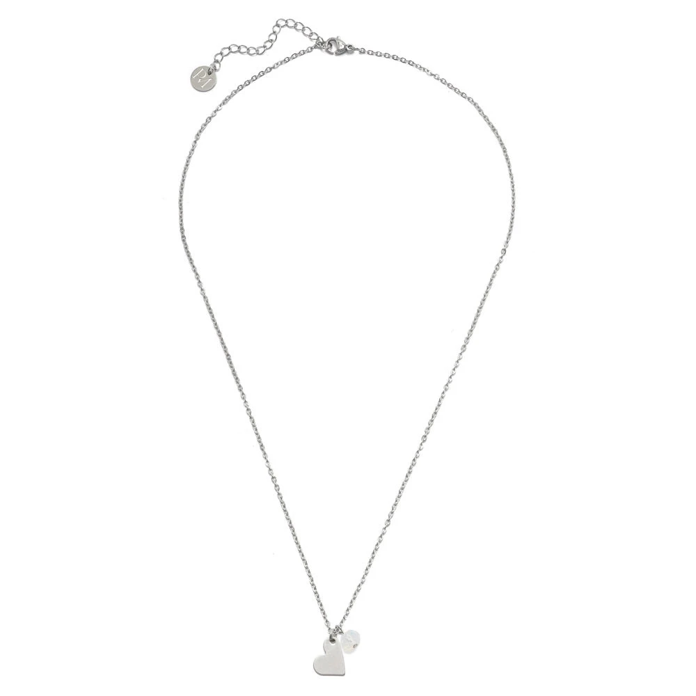 Proud MaMa Ketting Zilver Hart