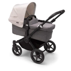Bugaboo Donkey5 Mono Black - Grey Melange