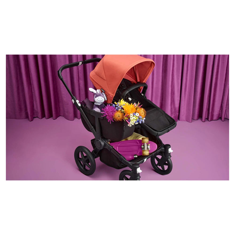 Bugaboo Donkey5 Mono Black - Grey Melange - Afbeelding 2