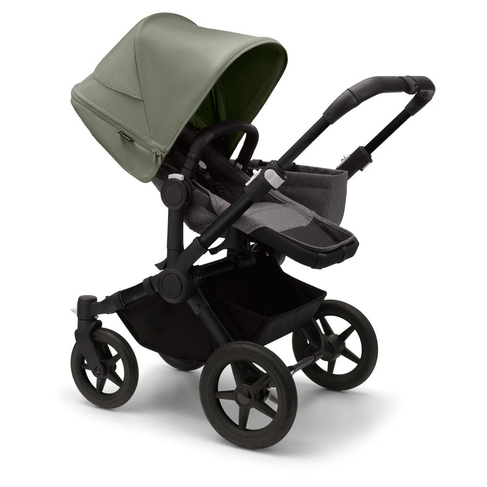 Bugaboo Donkey5 Mono Black - Grey Melange - Afbeelding 4