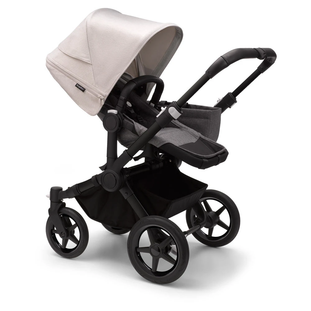 Bugaboo Donkey5 Mono Black - Grey Melange - Afbeelding 5