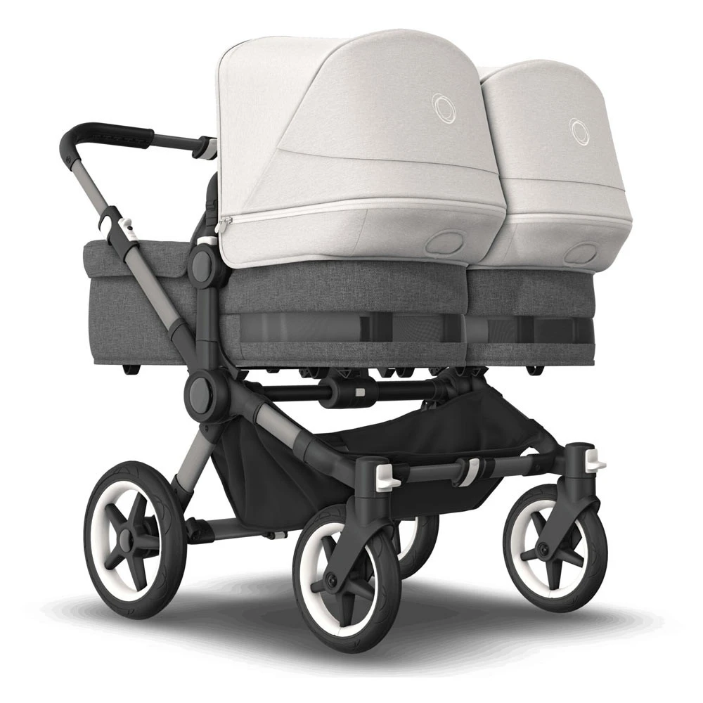 Bugaboo Donkey5 Twin Graphite - Grey Melange - Afbeelding 3