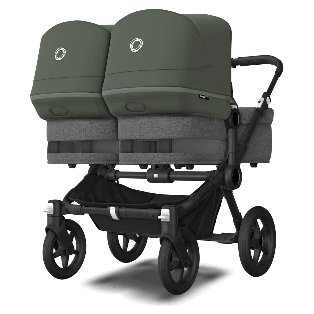 Bugaboo Donkey5 Twin Black - Grey Melange - Afbeelding 3