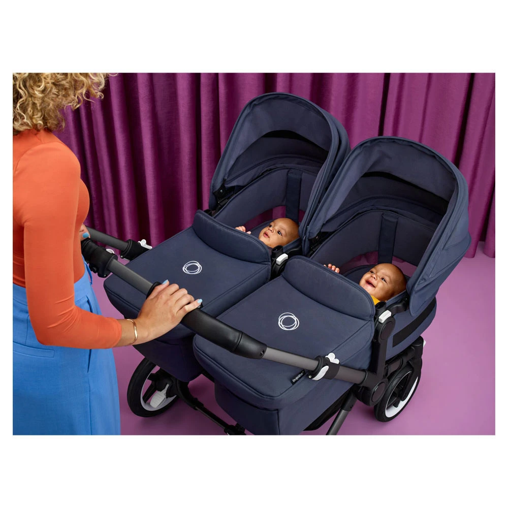 Bugaboo Donkey5 Twin Black - Grey Melange - Afbeelding 8