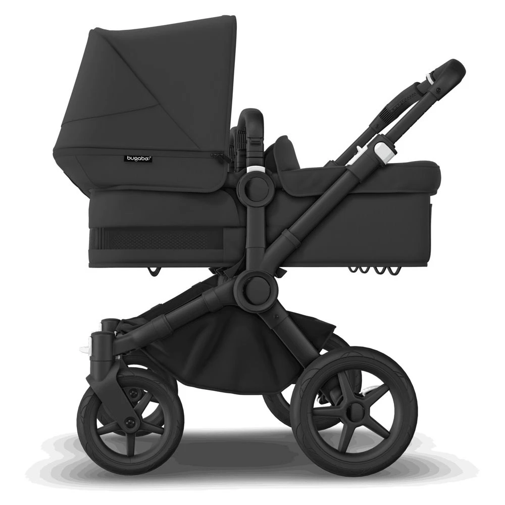 Bugaboo Donkey5 Twin Black - Midnight Black - Afbeelding 5