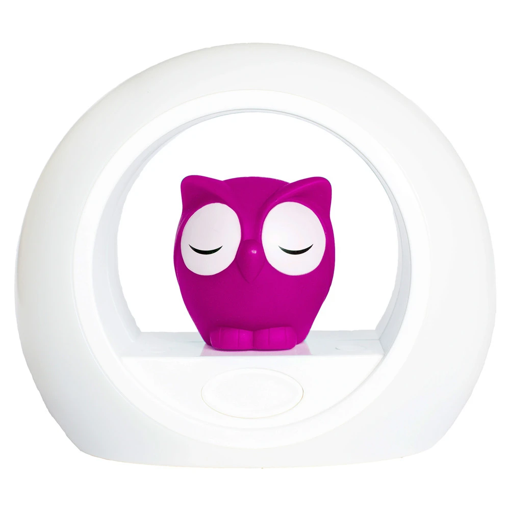 Zazu Nachtlampje Uil Roze