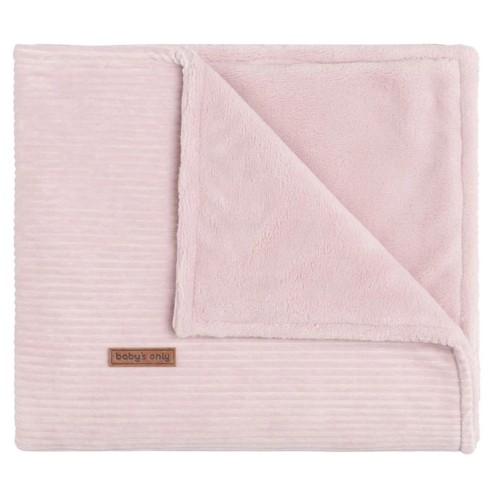 Baby's Only Ledikantdeken Teddy Sense Old Pink