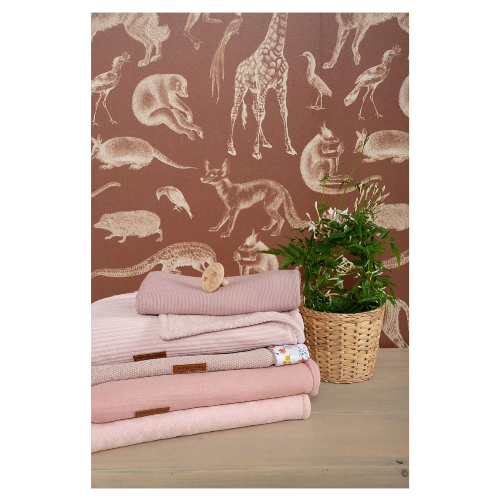 Baby's Only Ledikantdeken Teddy Sense Old Pink - Afbeelding 3