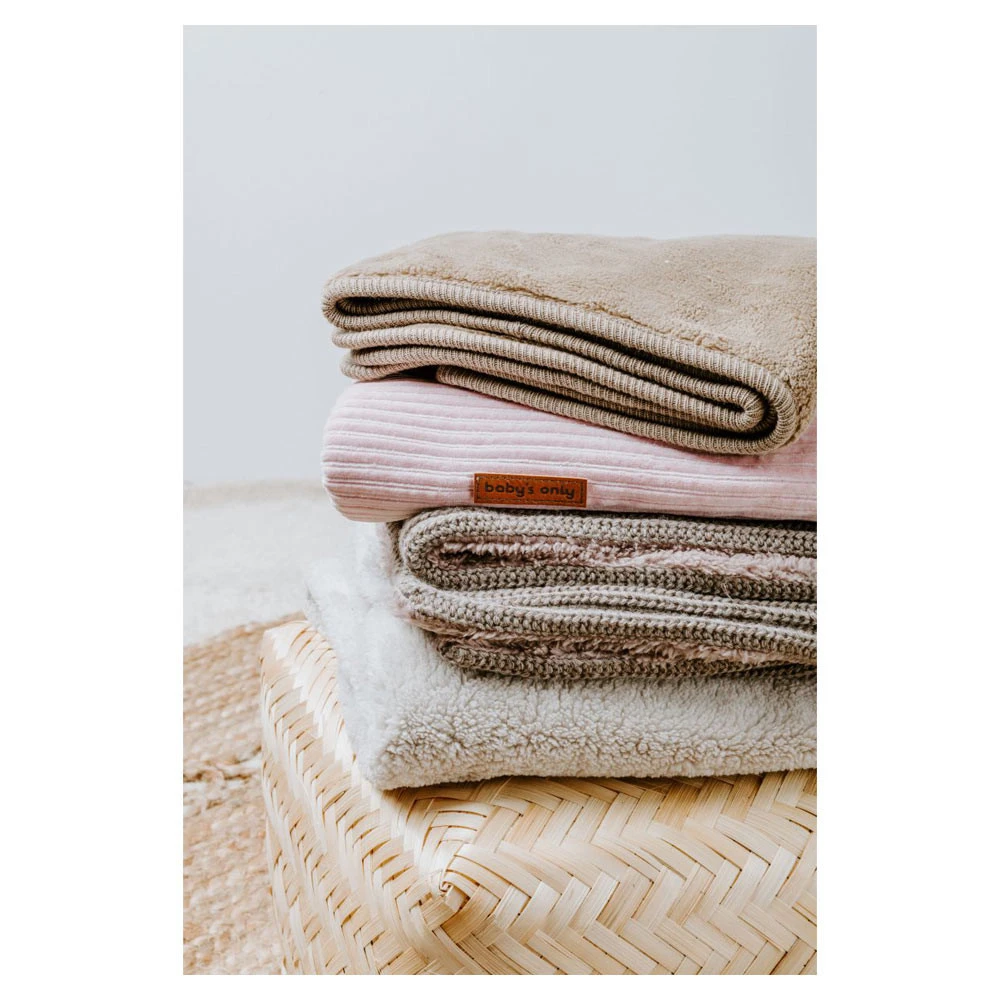 Baby's Only Ledikantdeken Teddy Sense Old Pink - Afbeelding 4