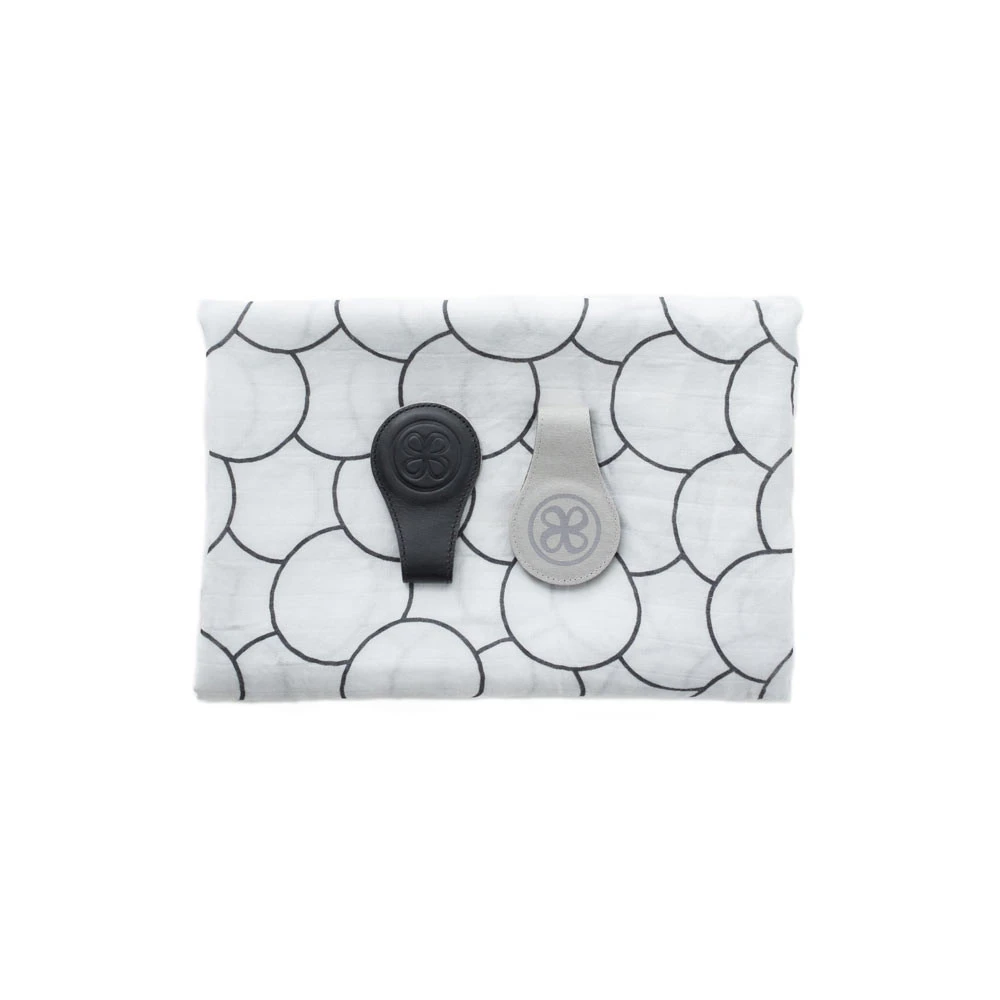 Cloby Set Swaddle Met Clips Black - Afbeelding 4