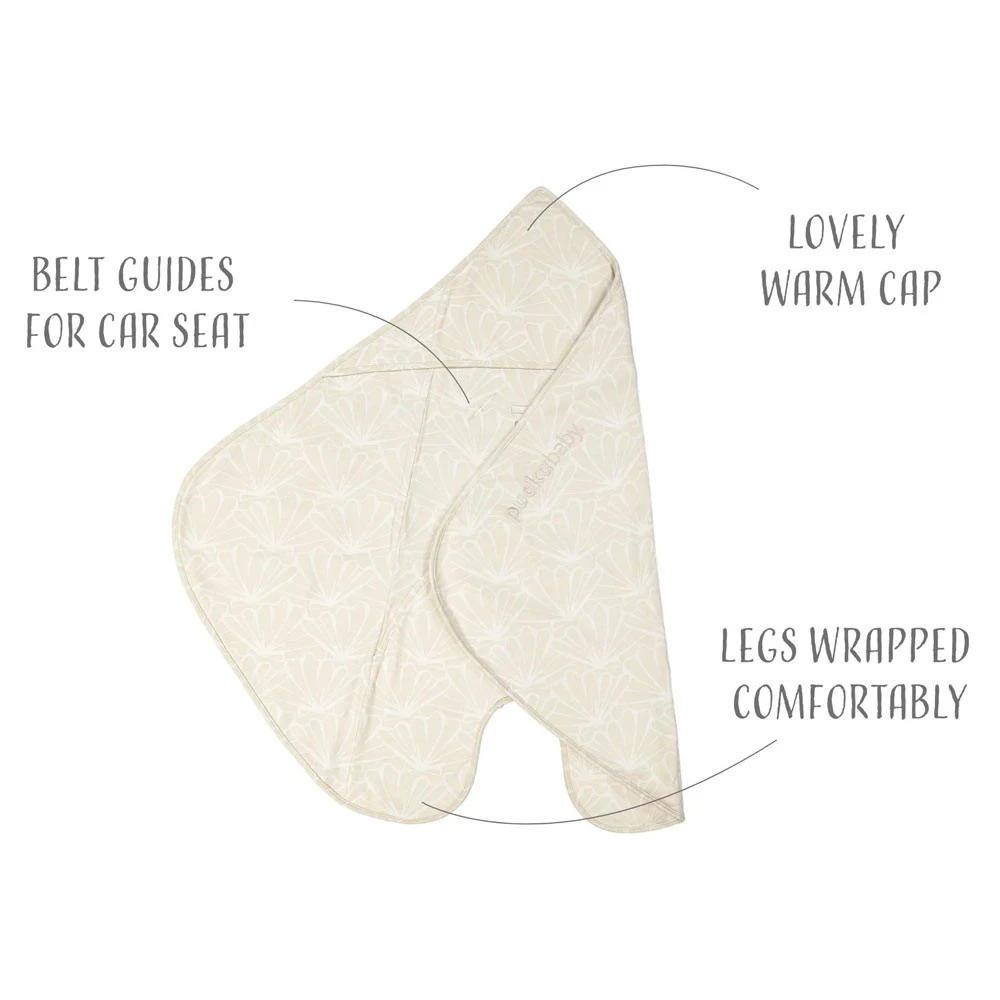 Puckababy The Gogo Newborn Cotton Seashell Sand - Afbeelding 5