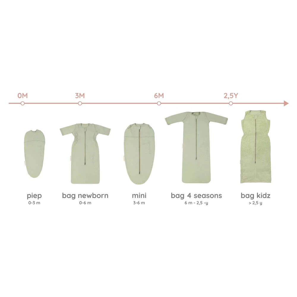 Puckababy The Original Mini Cotton Olive - Afbeelding 7