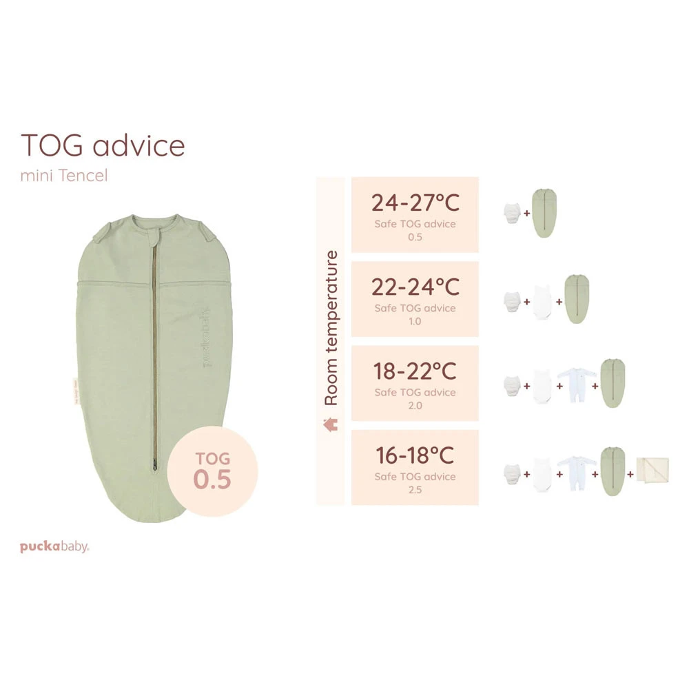 Puckababy The Original Mini Cotton Olive - Afbeelding 8