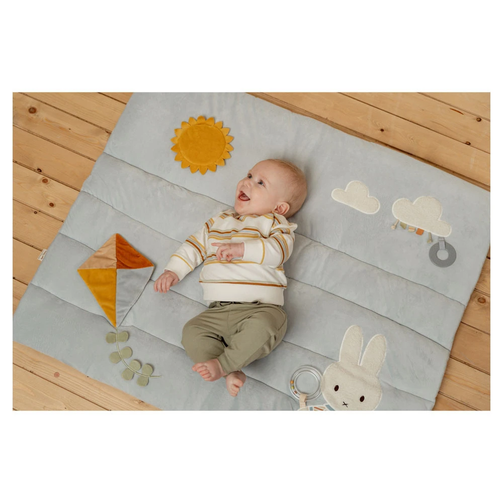 Nijntje X Little Dutch Vintage Sunny Stripes Boxkleed - Afbeelding 2