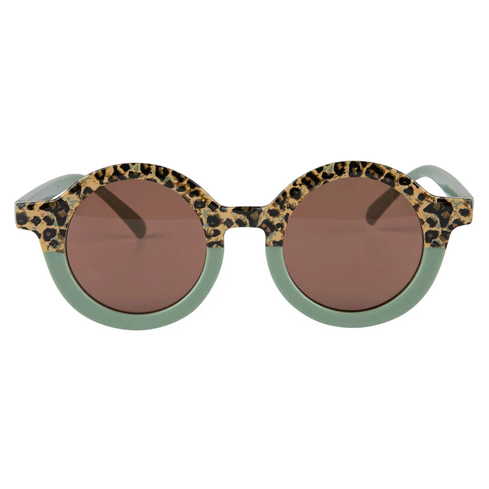 Baby Dutch Zonnebril Leopard Green Incl. Opbergetui - Afbeelding 2