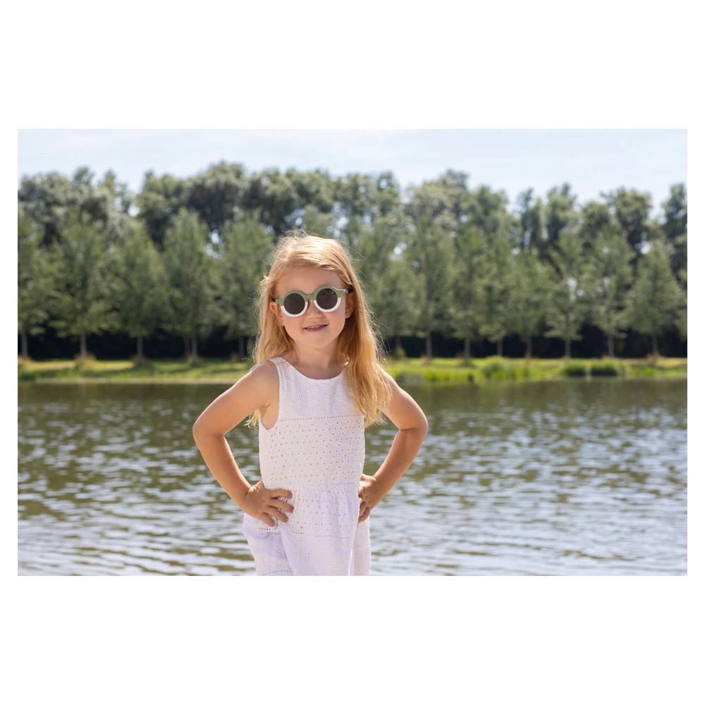 Baby Dutch Zonnebril Double Green Incl. Opbergetui - Afbeelding 3