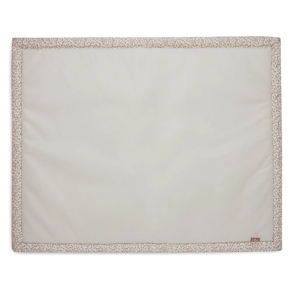 Jollein Boxdek Waterproof Dotted Biscuit 75x95cm - Afbeelding 3