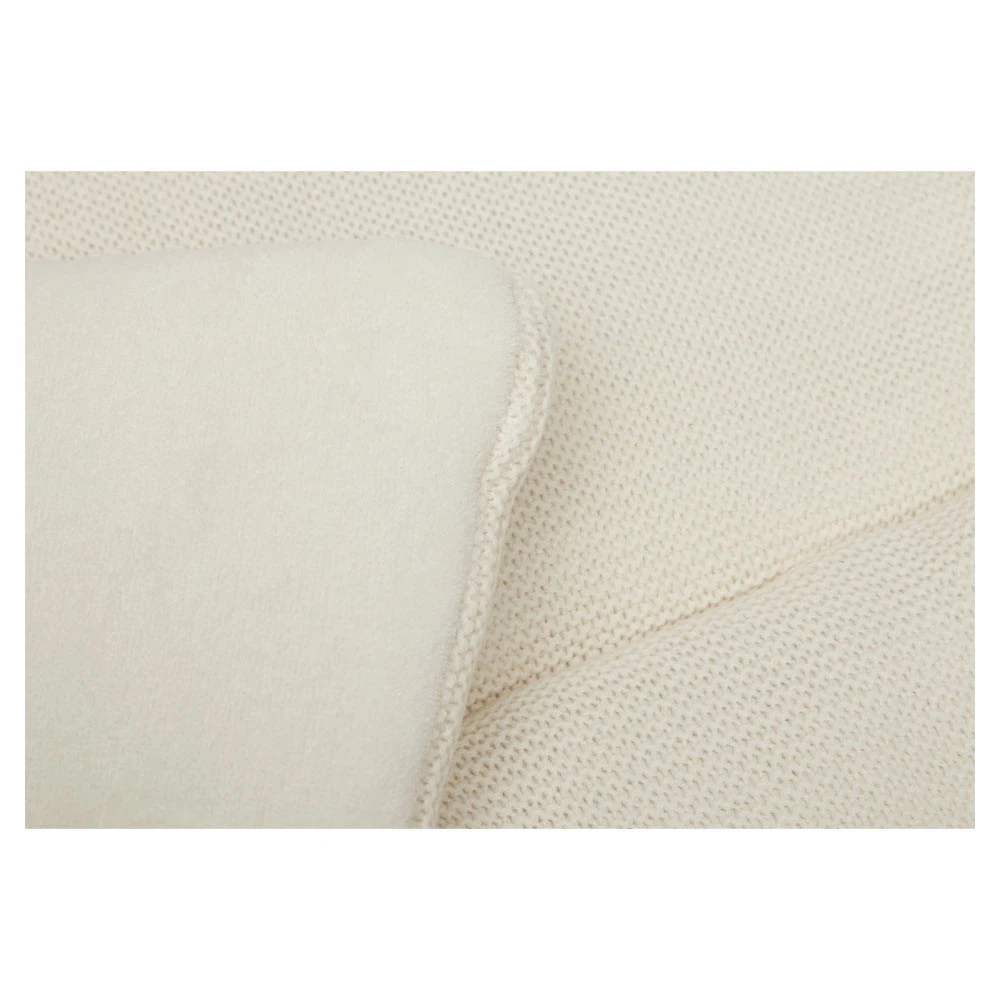Jollein Boxkleed 75x95cm Basic Knit Ivory - Afbeelding 2