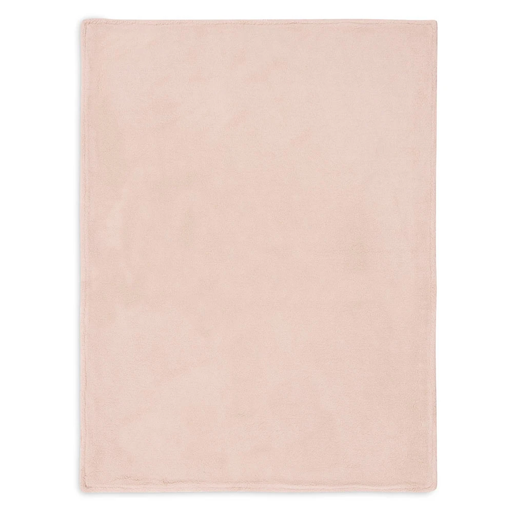 Jollein Ledikantdeken 100x150cm Grain Knit Wild Rose Velvet - Afbeelding 5