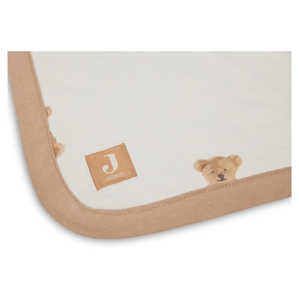 Jollein Wiegdeken 75x100cm Teddy Bear - Afbeelding 4