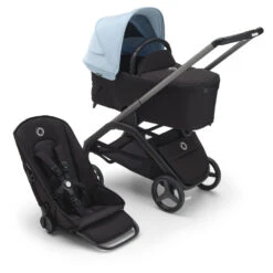 Bugaboo Dragonfly Graphite - Midnight Black Compleet