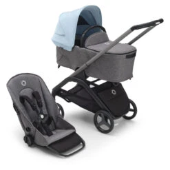 Bugaboo Dragonfly Graphite - Grey Melange Compleet