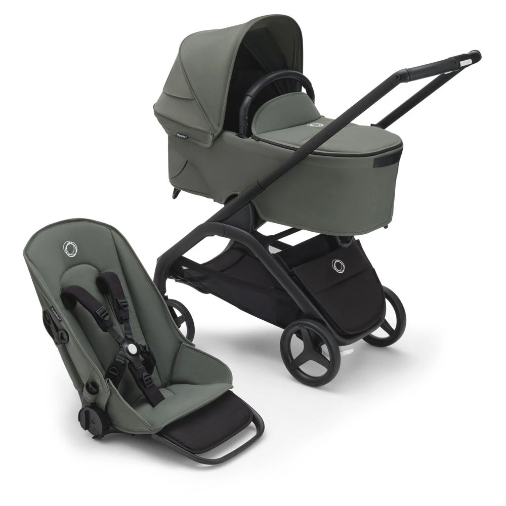 Bugaboo Dragonfly Black - Forest Green Compleet