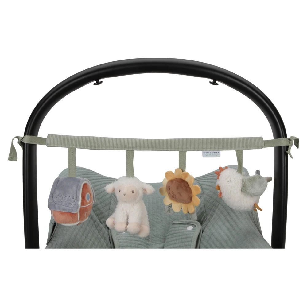 Little Dutch Autostoelspeeltje Little Farm - Afbeelding 2