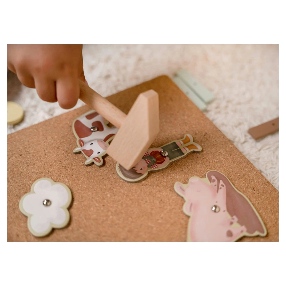 Little Dutch Hamertje Tik Little Farm FSC - Afbeelding 5