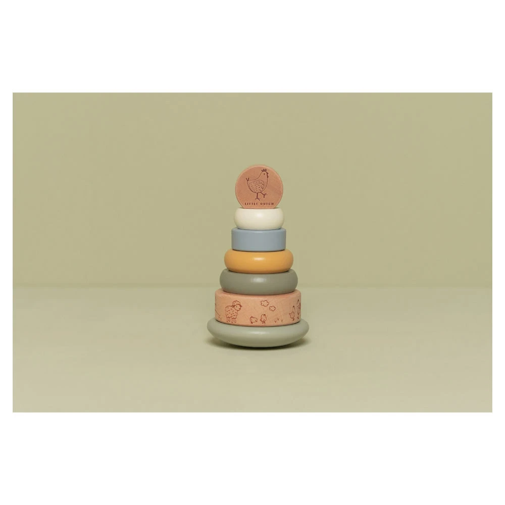 Little Dutch Tuimelstapelaar Little Farm FSC - Afbeelding 5