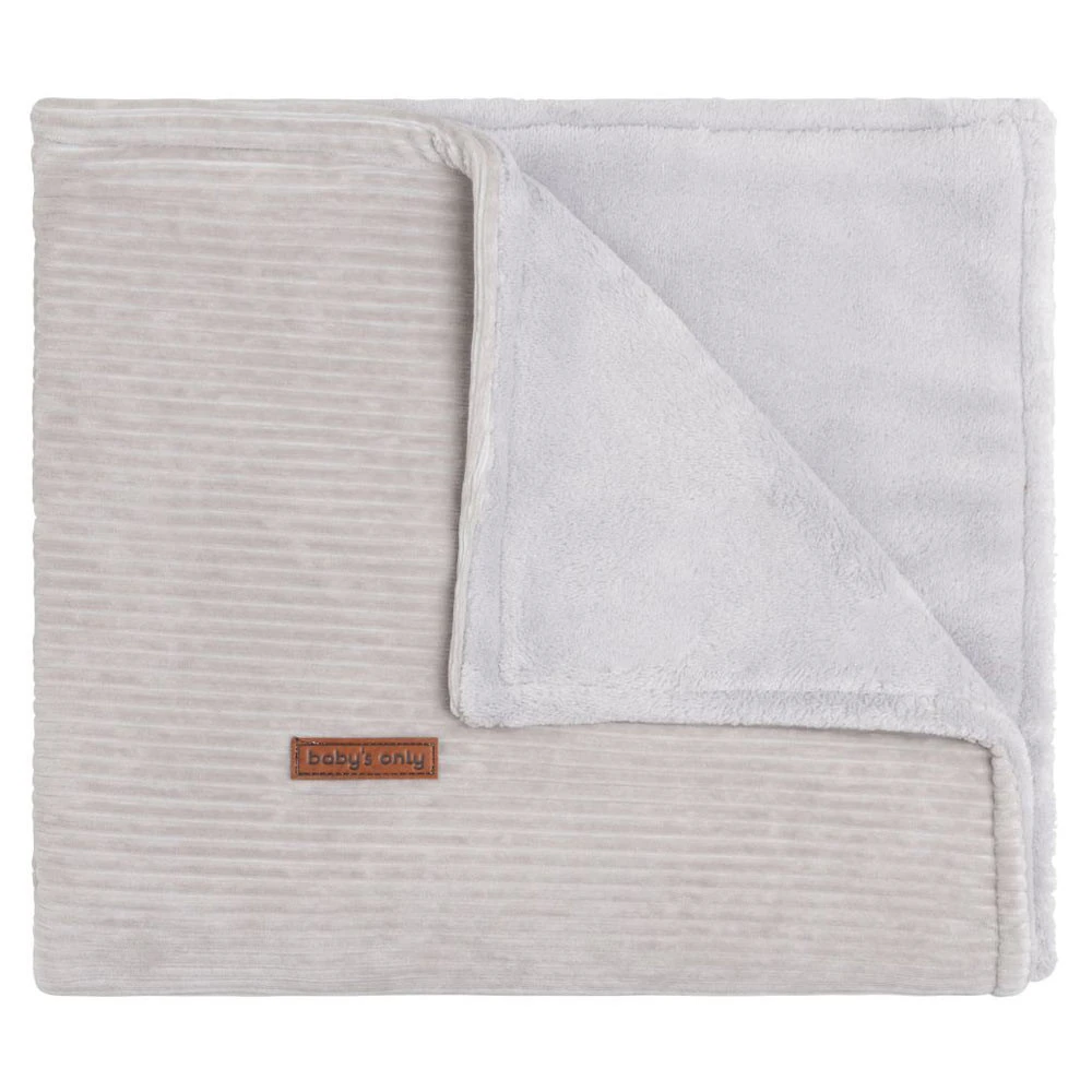 Baby's Only Wiegdeken Teddy Sense Kiezelgrijs