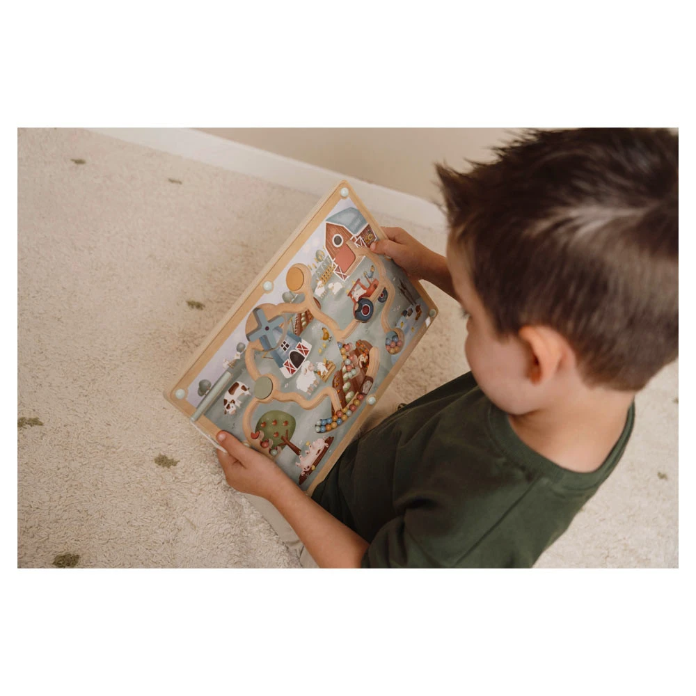 Little Dutch Magnetisch Doolhof Little Farm - Afbeelding 3