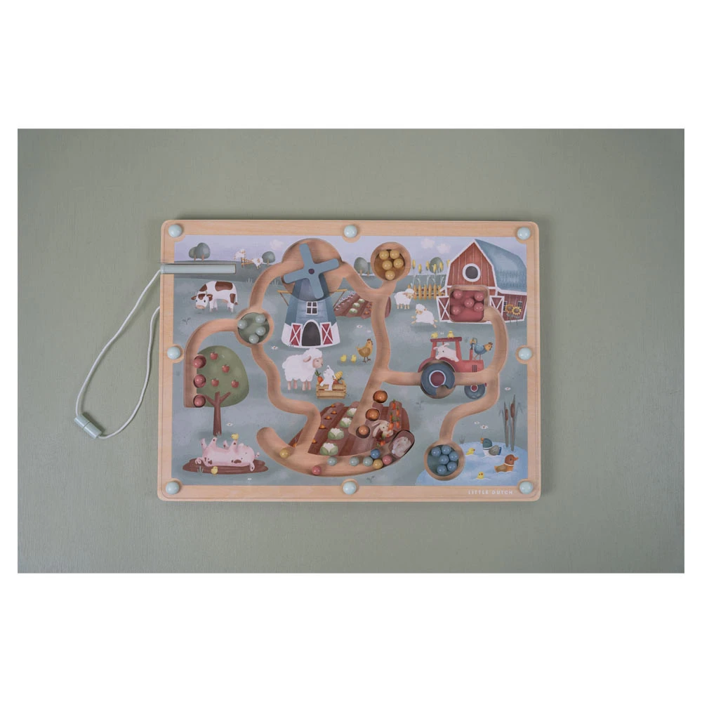 Little Dutch Magnetisch Doolhof Little Farm - Afbeelding 8