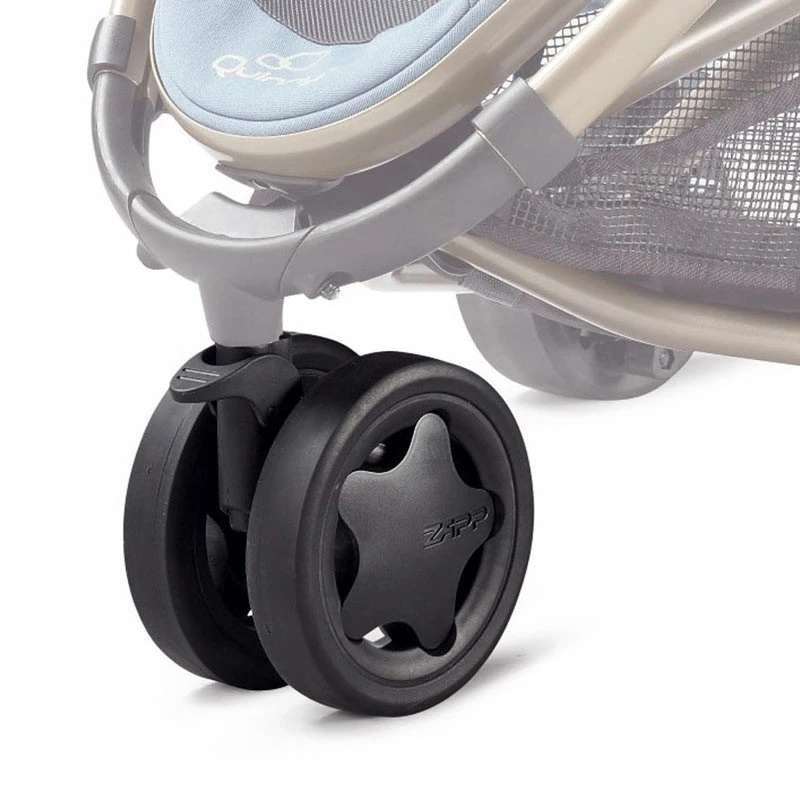 Quinny Zapp Voorwiel Zwart (onderdeel) - Afbeelding 2