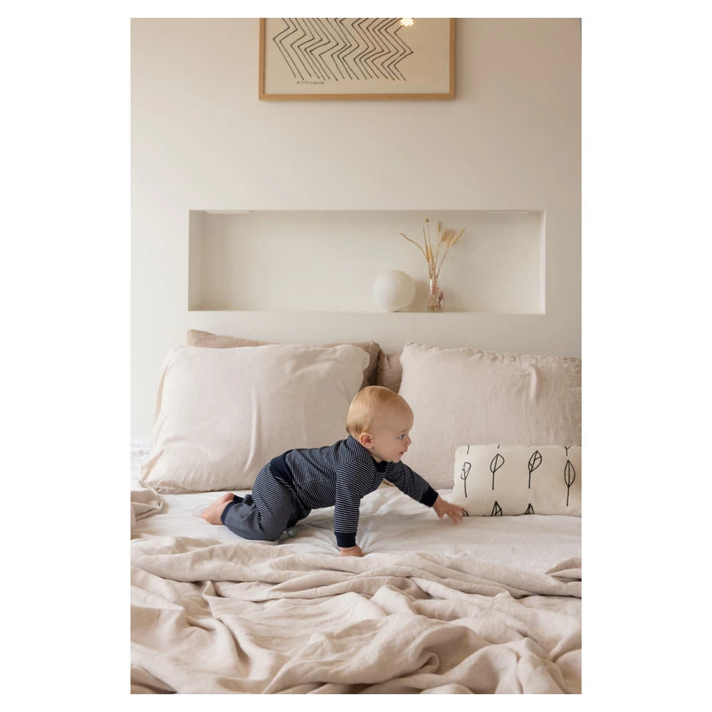 Feetje Pyjama Wafel Royal Blue - Afbeelding 3